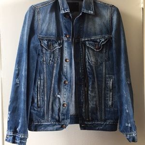 R13 denim jacket.